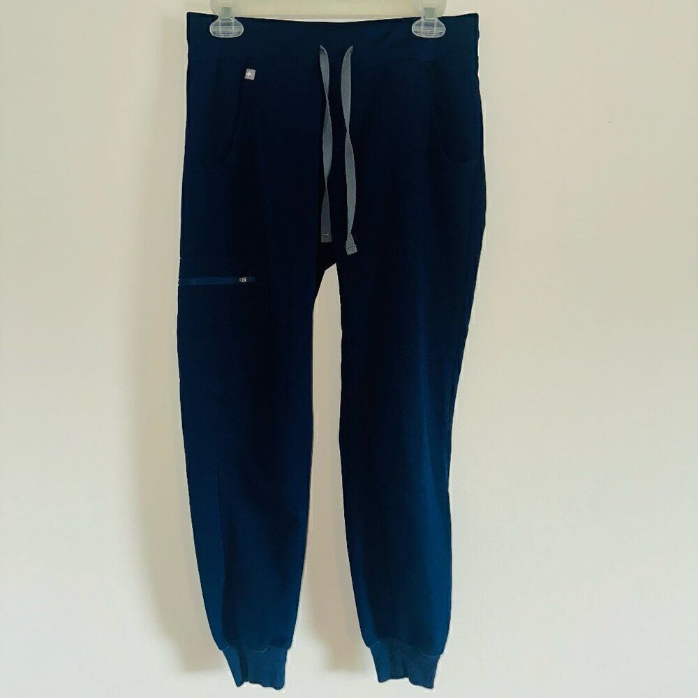 FIGS Womens Technical Collection Jogger Bottoms Navy Blue SIZE XS/P
